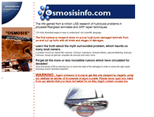 Tablet Screenshot of osmosisinfo.com